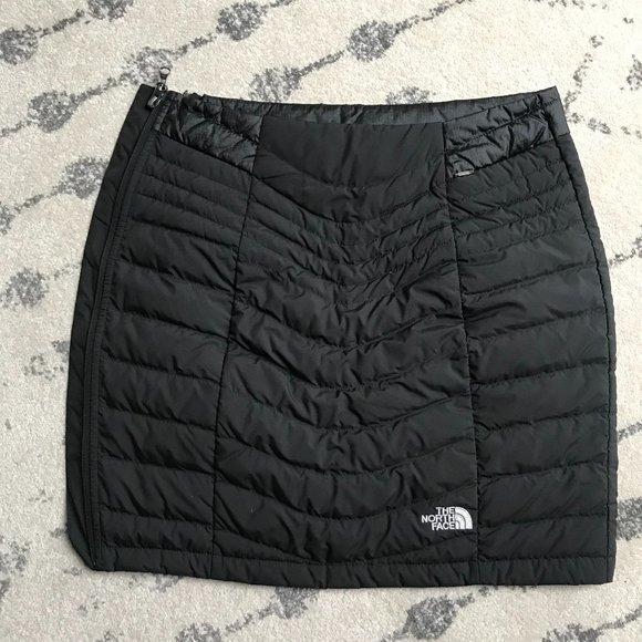 The North Face Dresses & Skirts - Like-new North Face down skirt, TNF black size 4